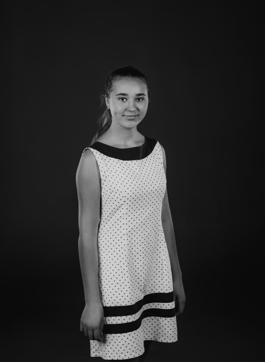 Marina, one of the young women whose story is told in Reclaimed